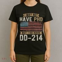 US Veteran DD 214 Funny Army Vietnam Veteran T-Shirt thumb 4