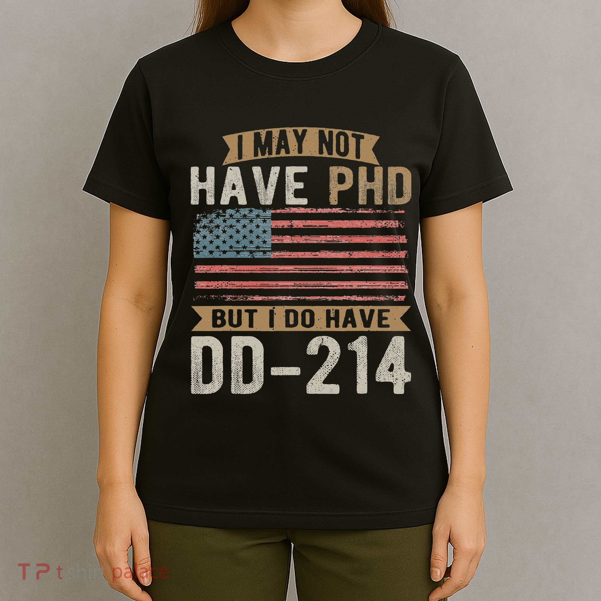 US Veteran DD 214 Funny Army Vietnam Veteran T-Shirt