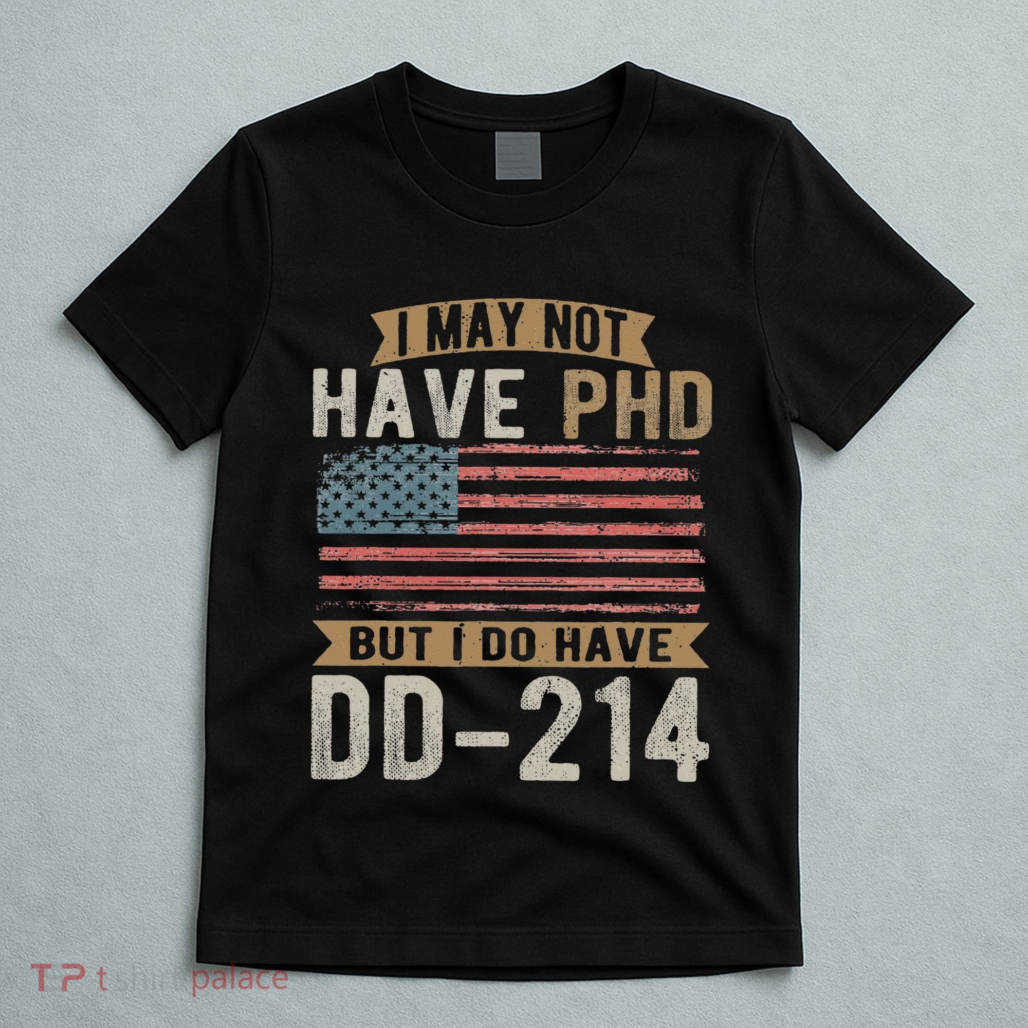 US Veteran DD 214 Funny Army Vietnam Veteran T-Shirt