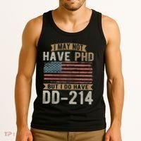 US Veteran DD 214 Funny Army Vietnam Veteran Tank Top thumb 3
