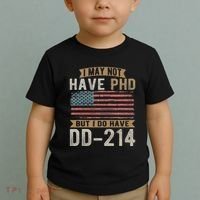 US Veteran DD 214 Funny Army Vietnam Veteran Toddler T-Shirt thumb 2