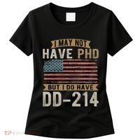 US Veteran DD 214 Funny Army Vietnam Veteran Women's T-Shirt thumb 0