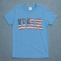 Usa Vintage Flag Great Gift T-Shirt thumb 4