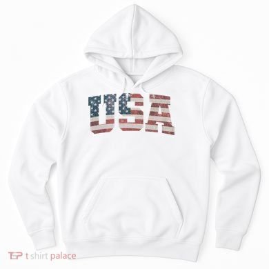 Usa Vintage Flag Great Gift Hoodie