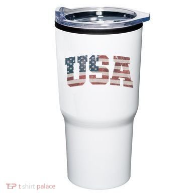 Usa Vintage Flag Great Gift Tumbler