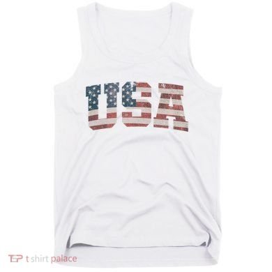 Usa Vintage Flag Great Gift Tank Top