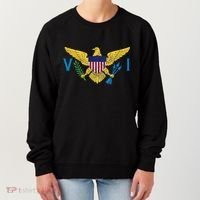 Us Virgin Islands Usvi Flag Pride Souvenir Women's Sweatshirt thumb 0