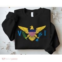 Us Virgin Islands Usvi Flag Pride Souvenir Sweatshirt thumb 2