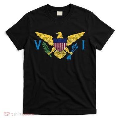 Us Virgin Islands Usvi Flag Pride Souvenir T-Shirt