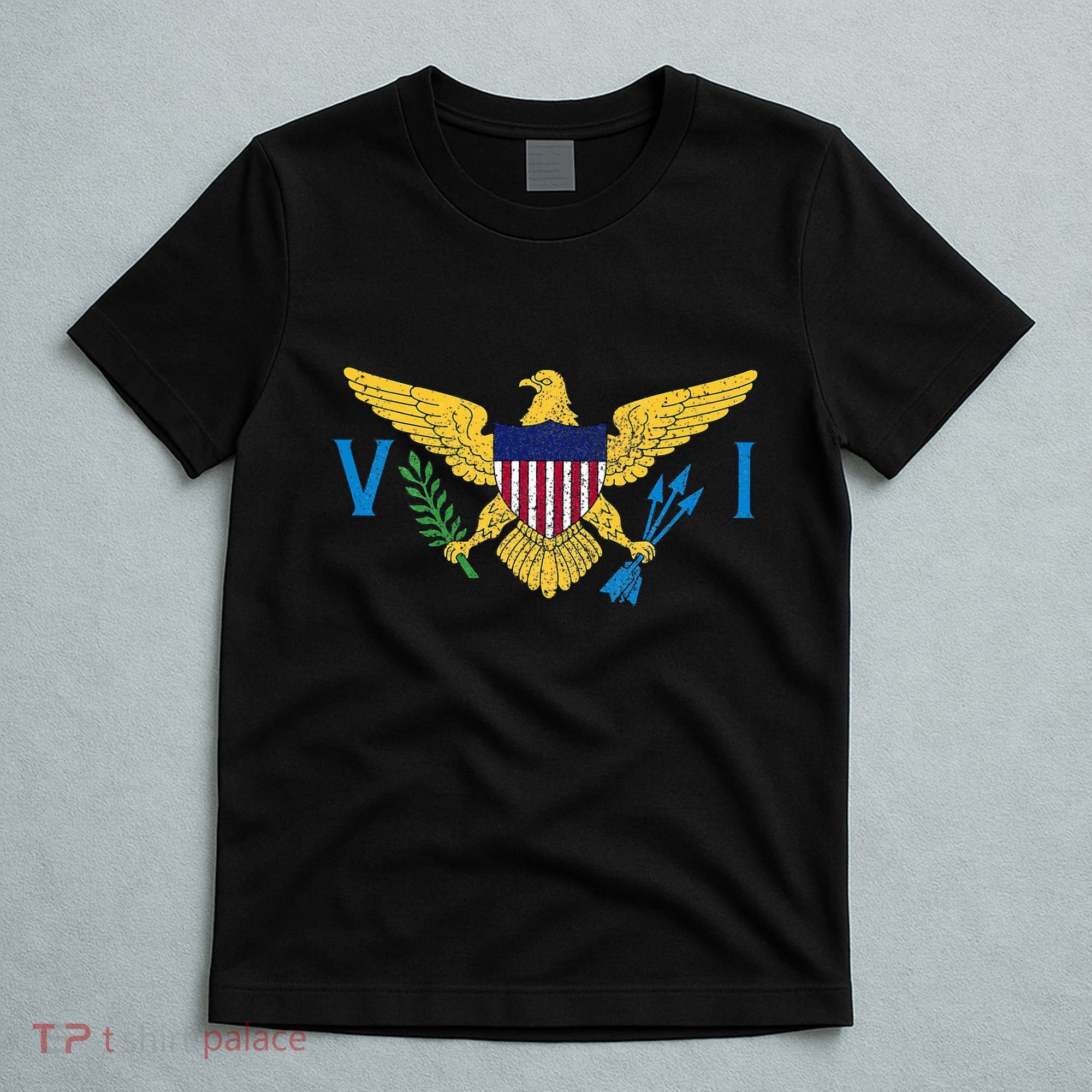 Us Virgin Islands Usvi Flag Pride Souvenir T-Shirt