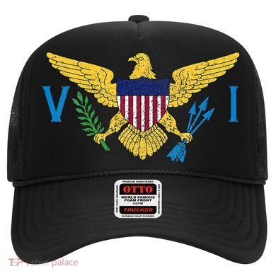 Us Virgin Islands Usvi Flag Pride Souvenir Hat