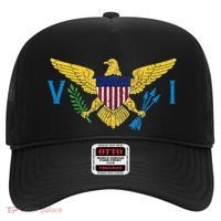 Us Virgin Islands Usvi Flag Pride Souvenir Hat thumb 0
