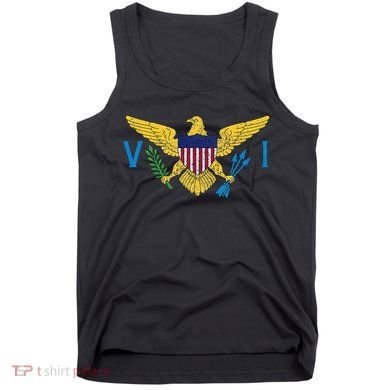 Us Virgin Islands Usvi Flag Pride Souvenir Tank Top