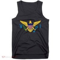 Us Virgin Islands Usvi Flag Pride Souvenir Tank Top thumb 0