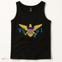 Us Virgin Islands Usvi Flag Pride Souvenir Tank Top thumb 2