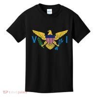 Us Virgin Islands Usvi Flag Pride Souvenir Kids T-Shirt thumb 0