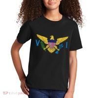 Us Virgin Islands Usvi Flag Pride Souvenir Kids T-Shirt thumb 2