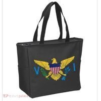 Us Virgin Islands Usvi Flag Pride Souvenir Tote Bag thumb 2