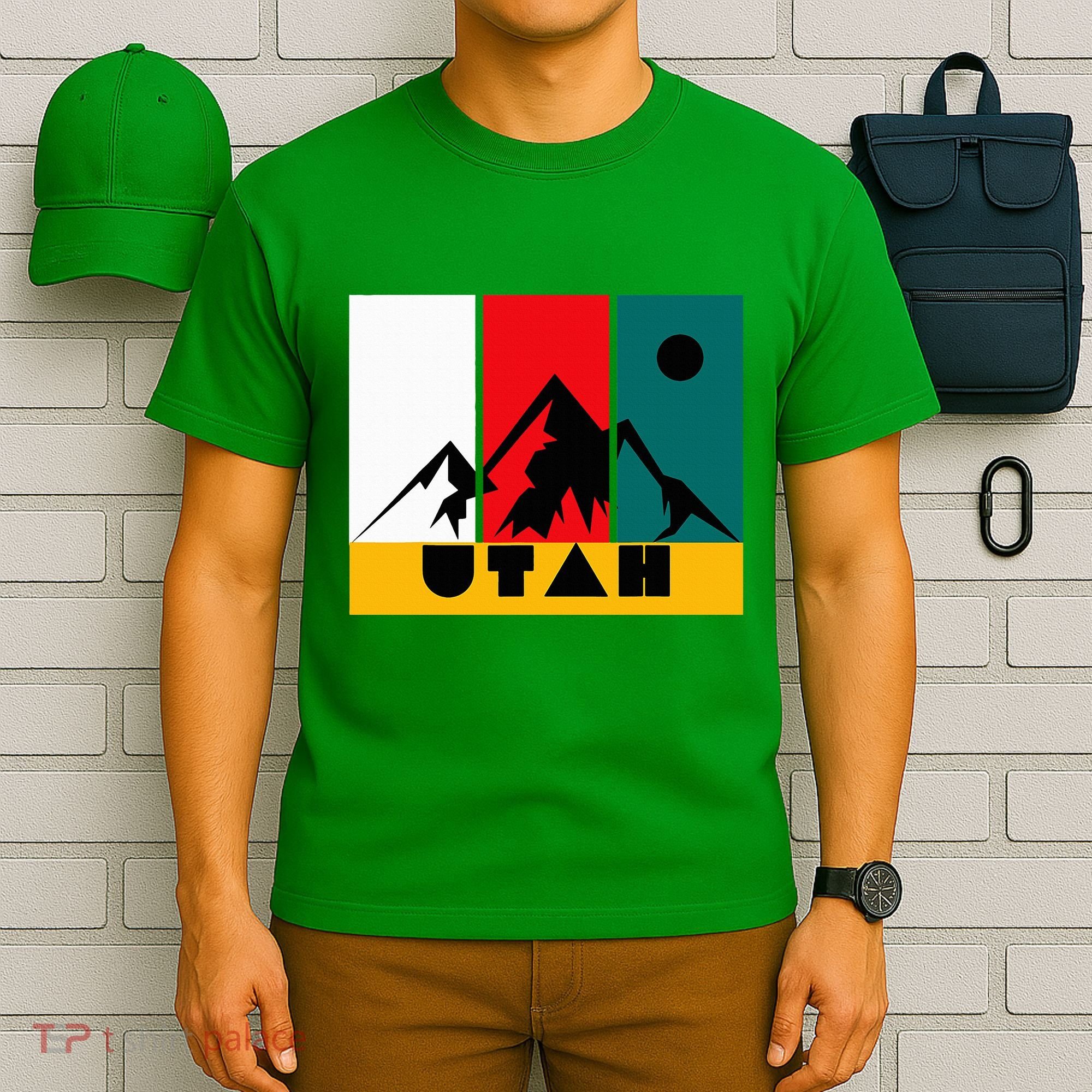 Utah Vintage Logo Park City Utah T-Shirt