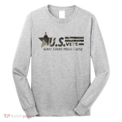 U.S. Vets Make Camo Your Cause Long Sleeve Shirt