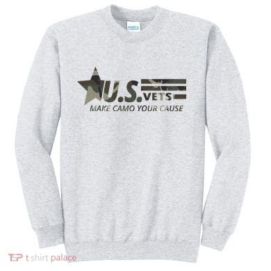 U.S. Vets Make Camo Your Cause Sweatshirt