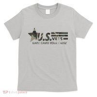 U.S. Vets Make Camo Your Cause T-Shirt thumb 0