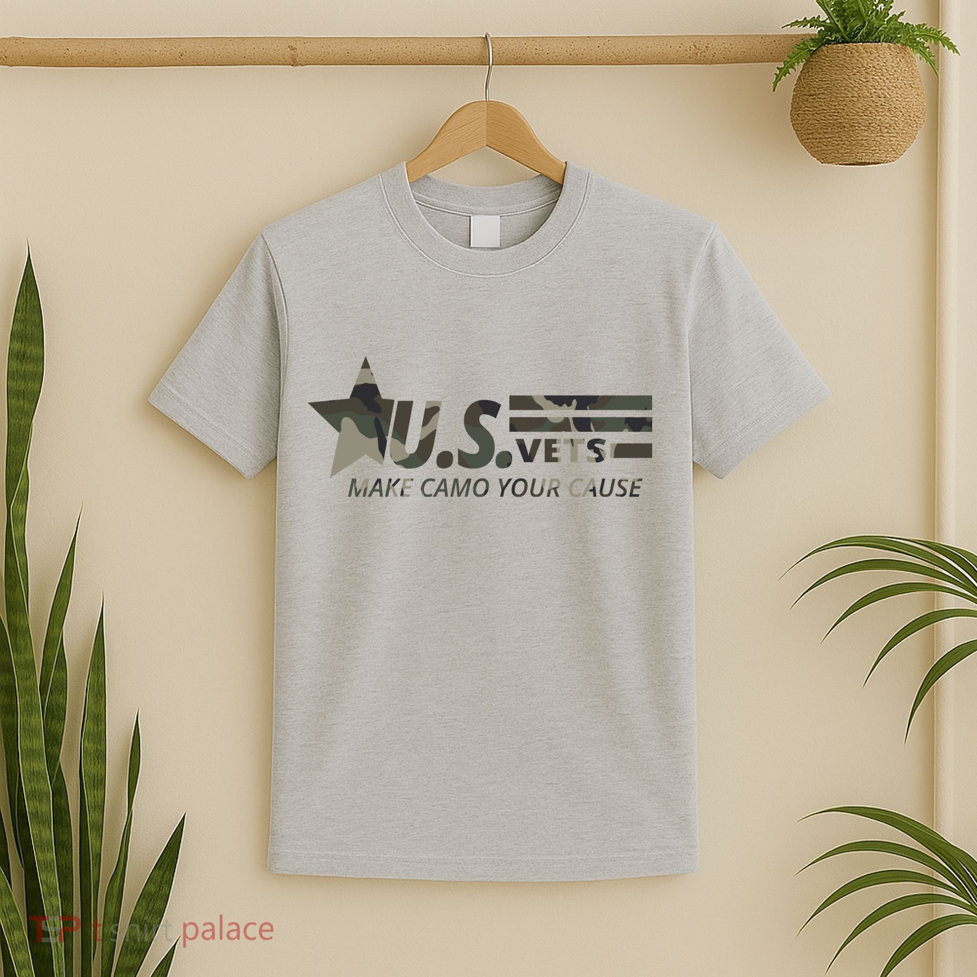 U.S. Vets Make Camo Your Cause T-Shirt