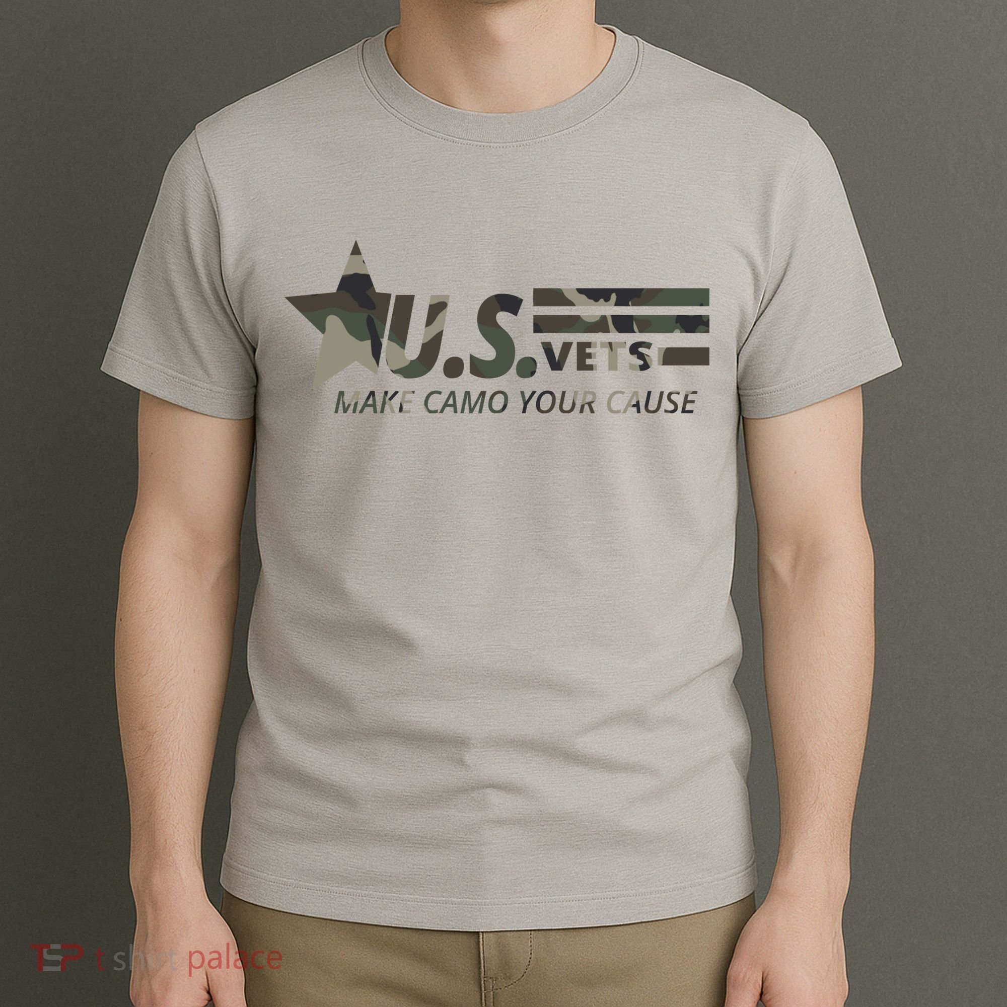 U.S. Vets Make Camo Your Cause T-Shirt
