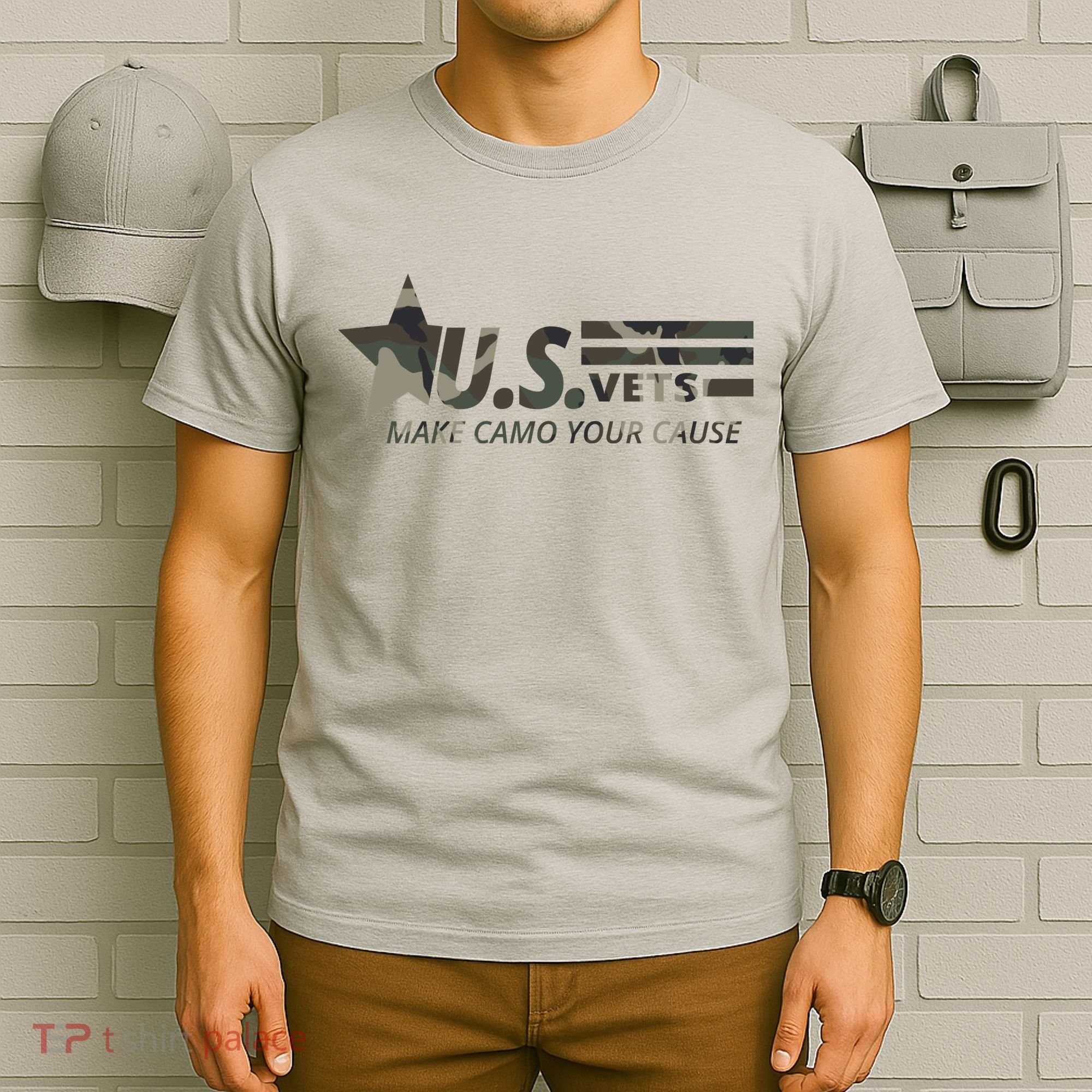 U.S. Vets Make Camo Your Cause T-Shirt