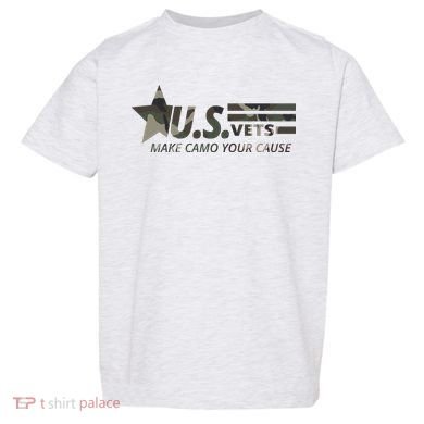 U.S. Vets Make Camo Your Cause Toddler T-Shirt