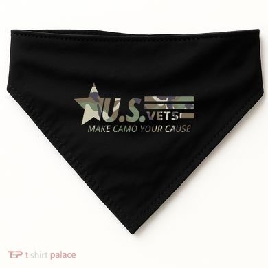 U.S. Vets Make Camo Your Cause USA-Made Doggie Bandana