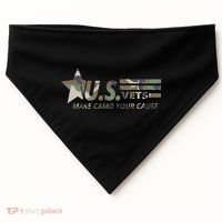 U.S. Vets Make Camo Your Cause USA-Made Doggie Bandana thumb 0
