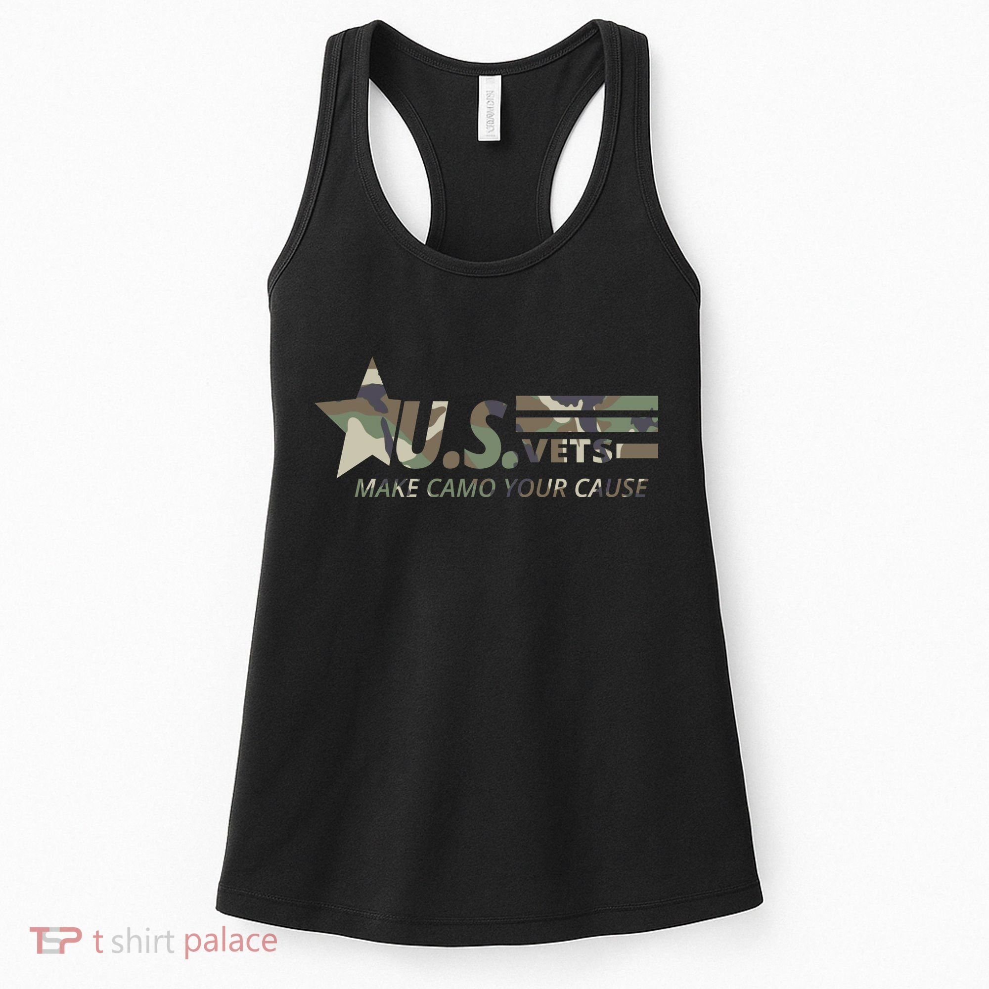U.S. Vets Make Camo Your Cause Women's Tank Top