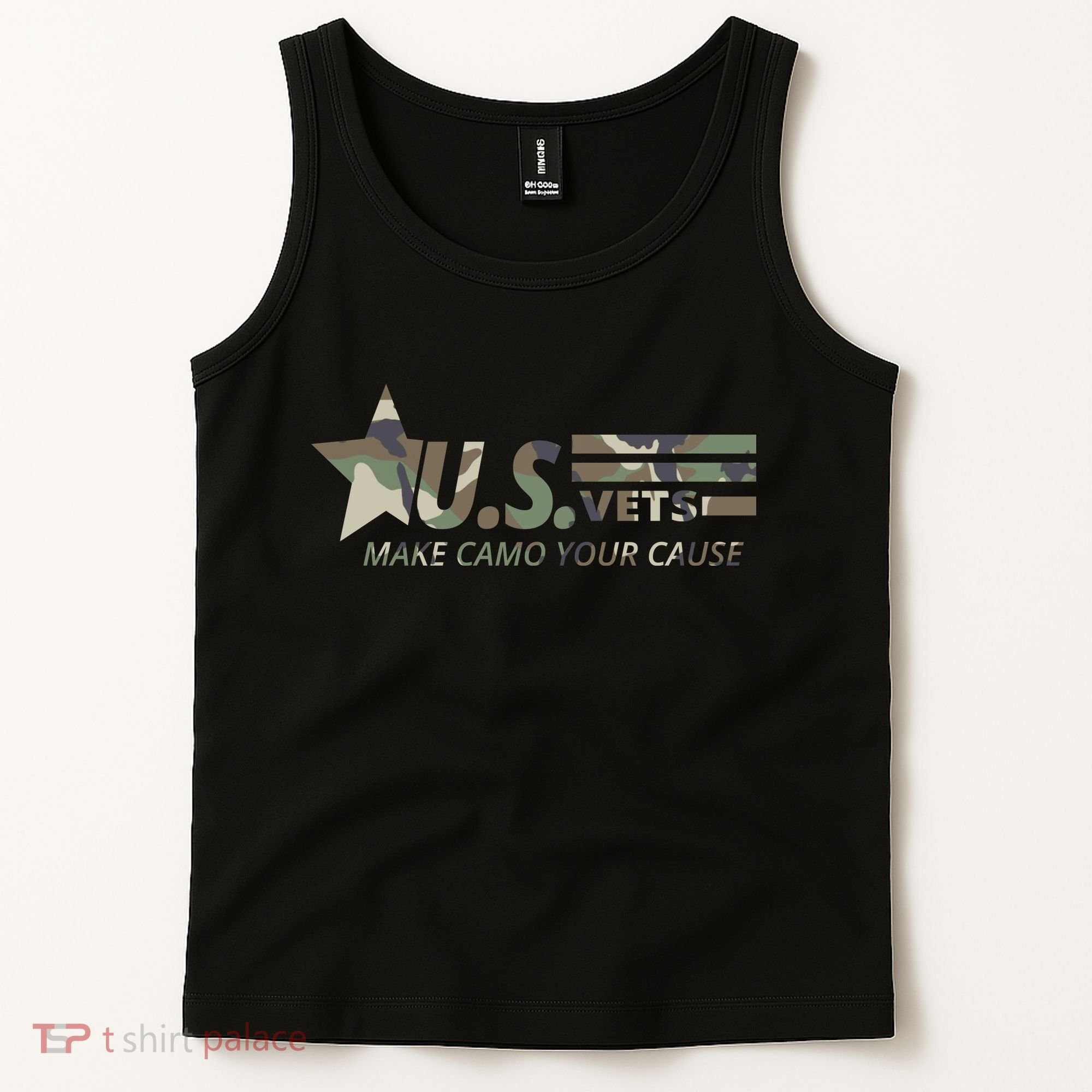 U.S. Vets Make Camo Your Cause Tank Top