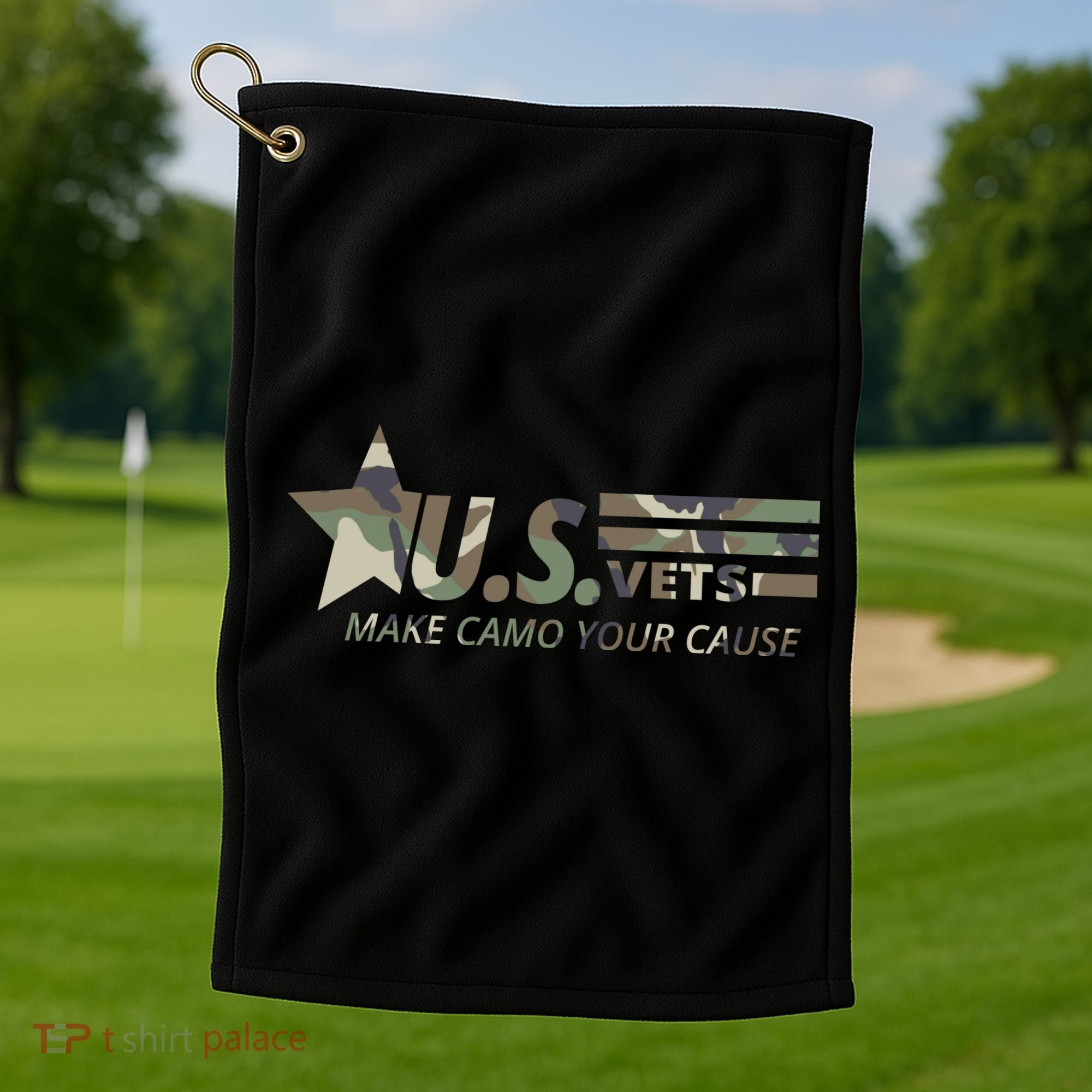 U.S. Vets Make Camo Your Cause Golf Towel