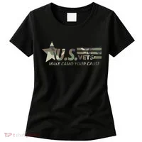 U.S. Vets Make Camo Your Cause Women's T-Shirt thumb 0