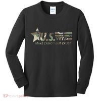 U.S. Vets Make Camo Your Cause Kids Long Sleeve Shirt thumb 0