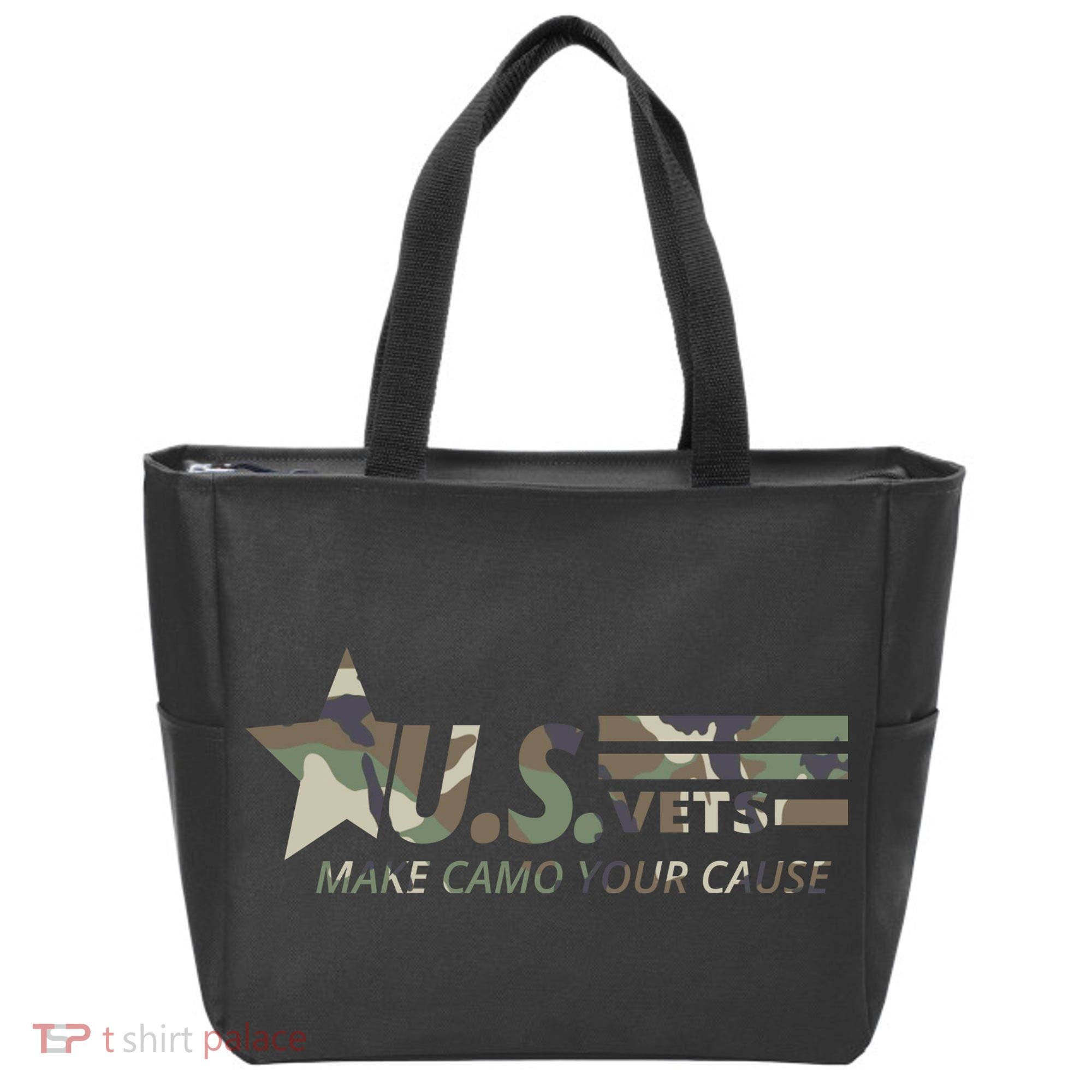 U.S. Vets Make Camo Your Cause Tote Bag