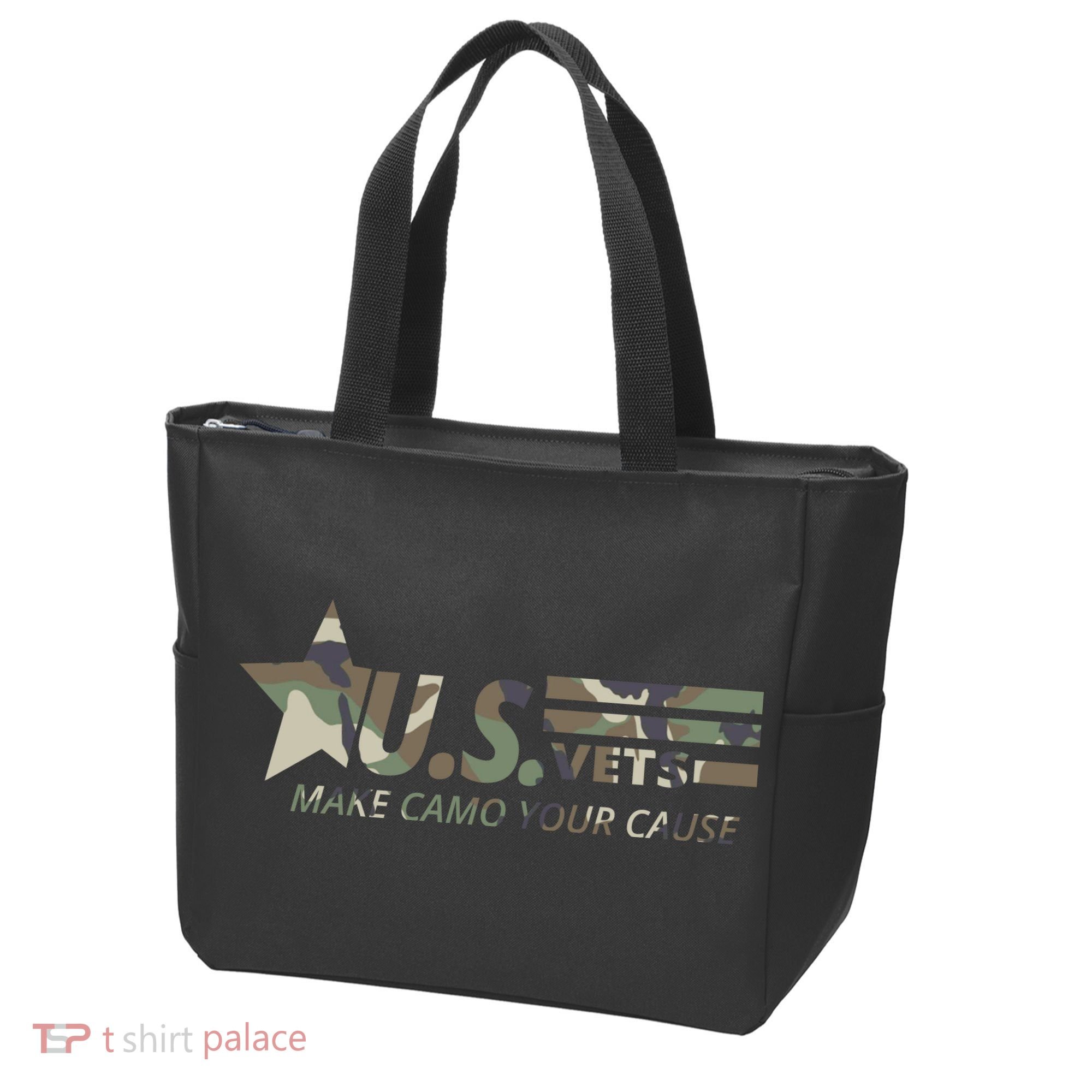 U.S. Vets Make Camo Your Cause Tote Bag