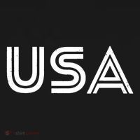 Usa Vintage Patriotic Logo T-Shirt thumb 7
