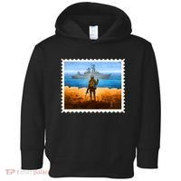 Ukraine Vs Russian Warship Stamp Toddler Hoodie thumb 0
