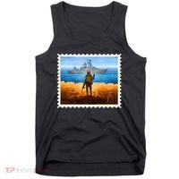 Ukraine Vs Russian Warship Stamp Tank Top thumb 0