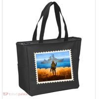 Ukraine Vs Russian Warship Stamp Tote Bag thumb 2
