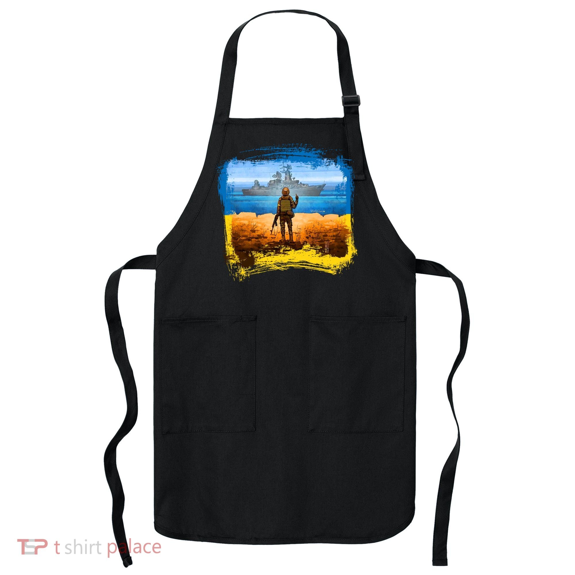 Ukraine Vs Russian Warship Apron