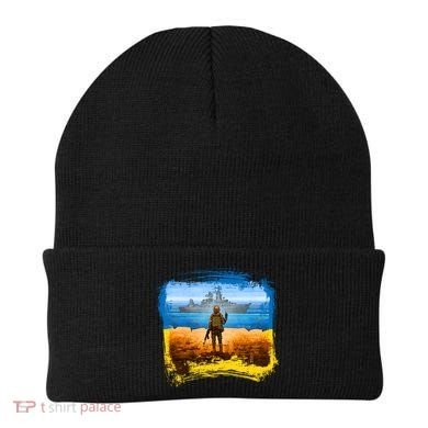 Ukraine Vs Russian Warship Beanie