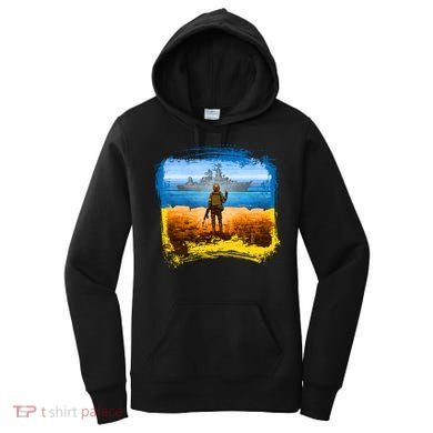Ukraine Vs Russian Warship Women's Hoodie