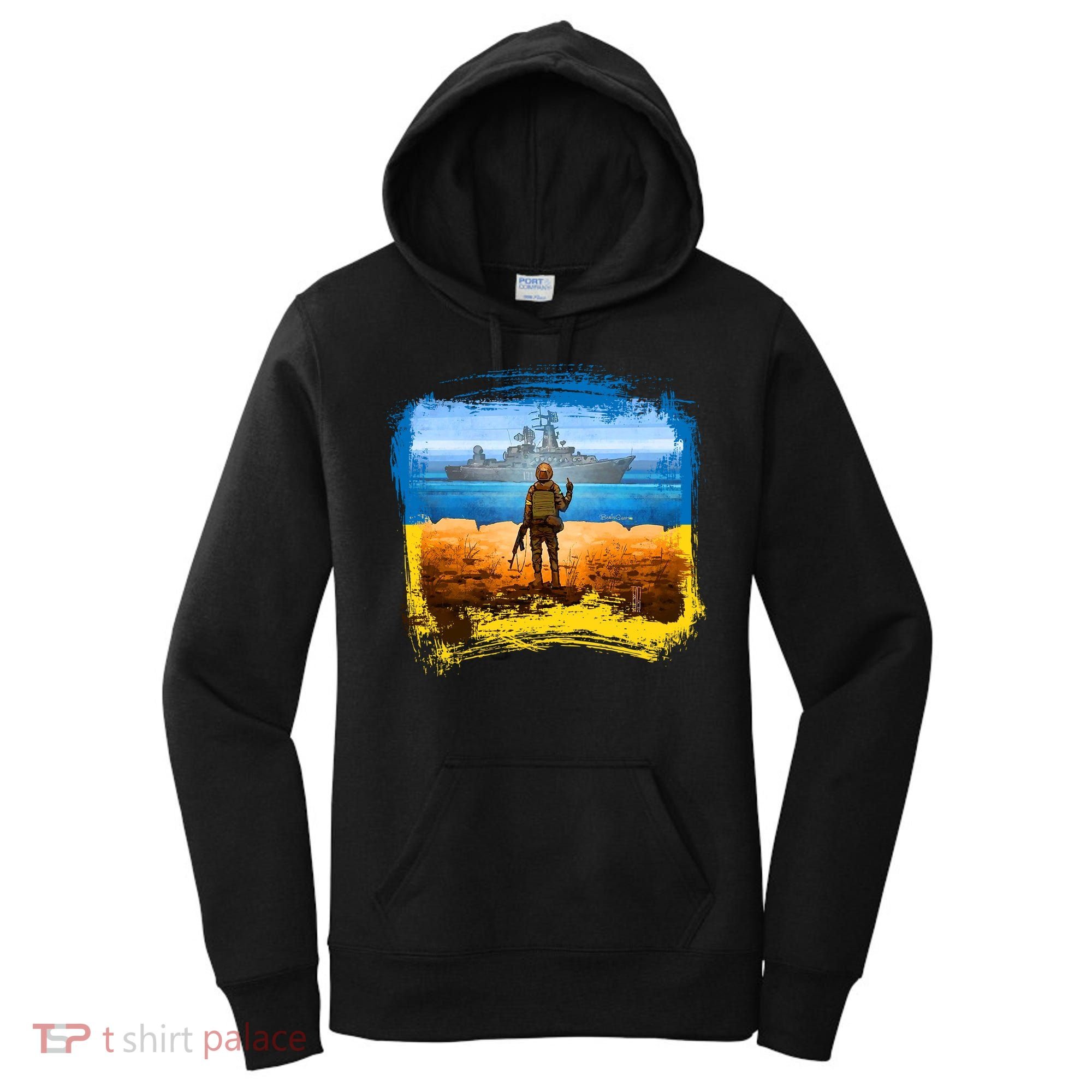 Ukraine Vs Russian Warship Women's Hoodie