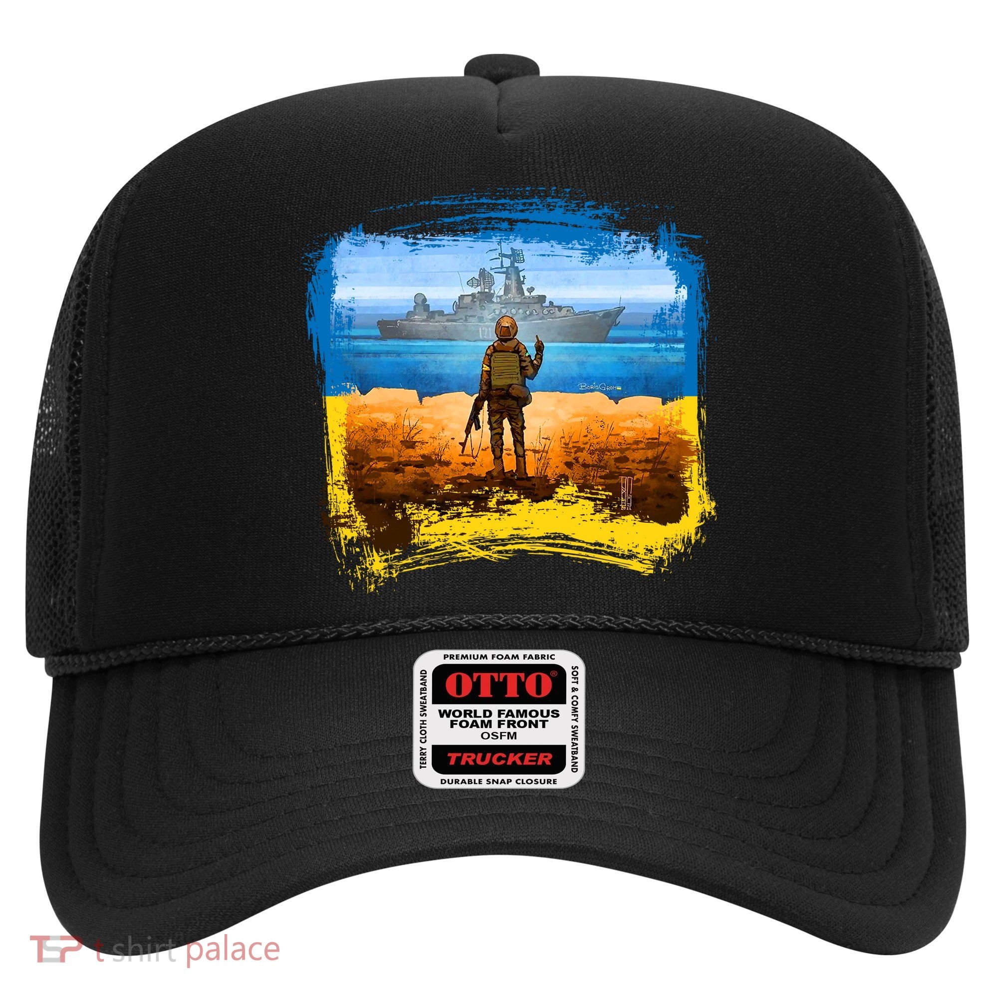 Ukraine Vs Russian Warship Hat