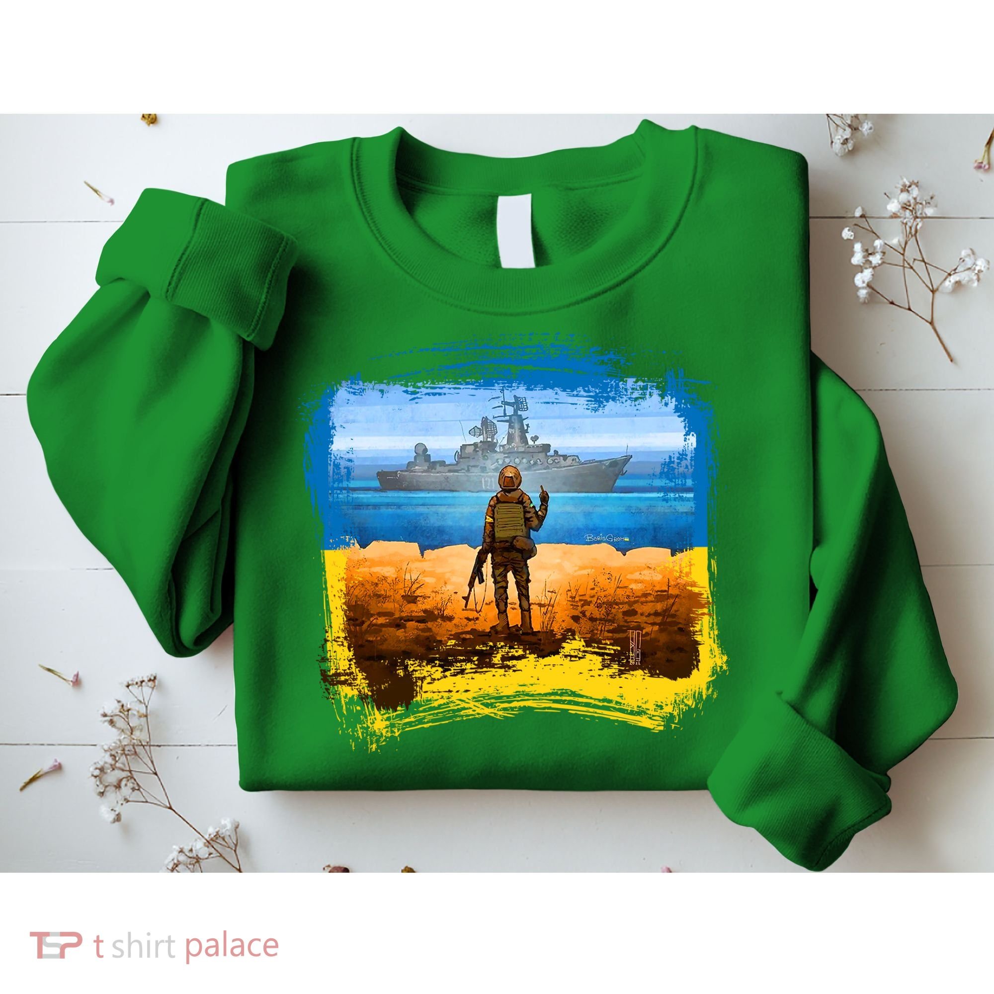 Ukraine Vs Russian Warship Sweatshirt