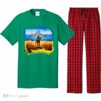Ukraine Vs Russian Warship Pajama Set thumb 0